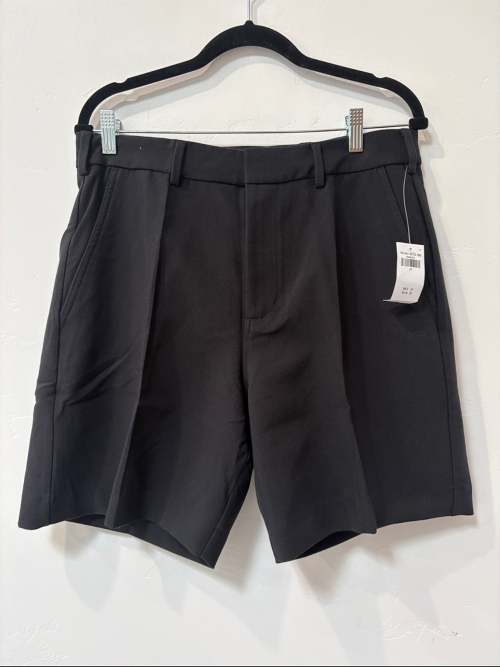 Abercrombie & Fitch Black Tailored Dress Shorts
